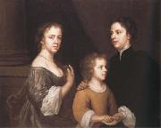 Mary Beale Self-Portrait with her Husband,Charles,and their Son,Bartholomew china oil painting reproduction